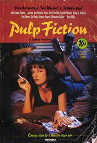 Pulp Fiction Movie Poster Print