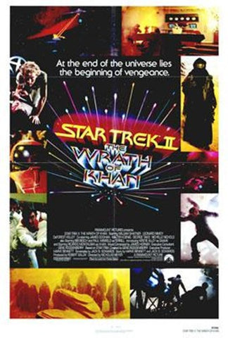 Star Trek 2: The Wrath Of Khan Movie Poster Print