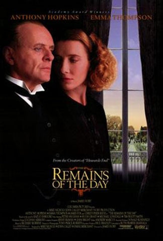 Remains Of The Day Movie Poster Print