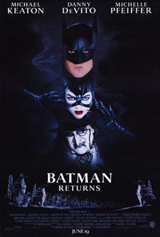 Batman Returns Movie Poster Print