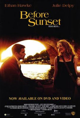 Before Sunset Movie Poster Print