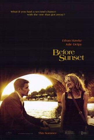 Before Sunset Movie Poster Print