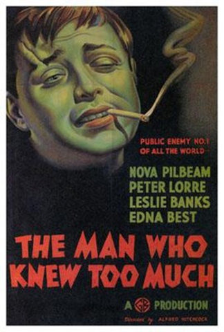 Man Who Knew Too Much Movie Poster Print