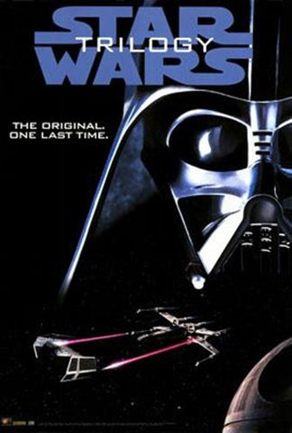 Star Wars Trilogy Movie Poster Print