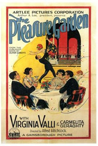 The Pleasure Garden Movie Poster Print
