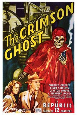 The Crimson Ghost Movie Poster Print