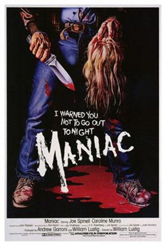 Maniac Movie Poster Print