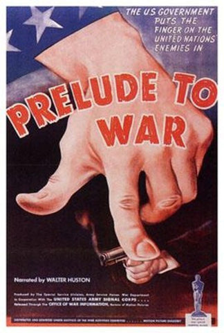 Prelude To War Movie Poster Print