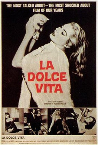 La Dolce Vita Movie Poster Print
