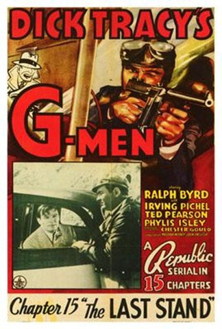 Dick Tracy's G-Men Movie Poster Print