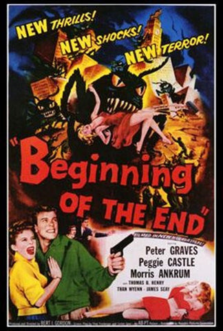 Beginning Of The End Movie Poster Print