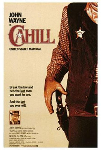 Cahill Us Marshal Movie Poster Print