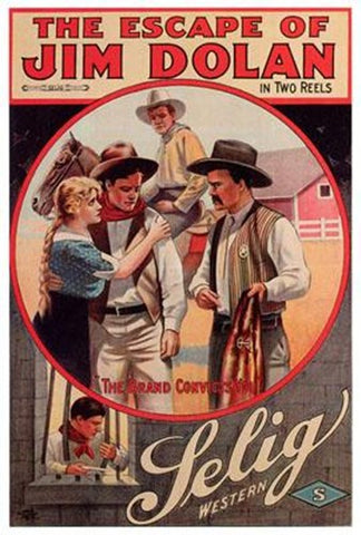 The Escape Of Jim Dolan Movie Poster Print