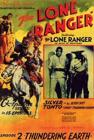 The Lone Ranger Movie Poster Print