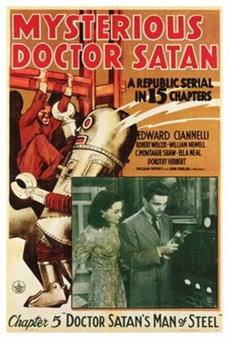 Mysterious Doctor Satan Movie Poster Print