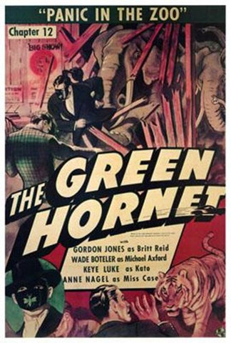 The Green Hornet Movie Poster Print
