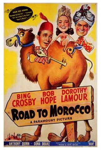Road To Morocco Movie Poster Print
