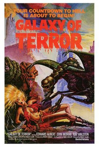 Galaxy Of Terror Movie Poster Print