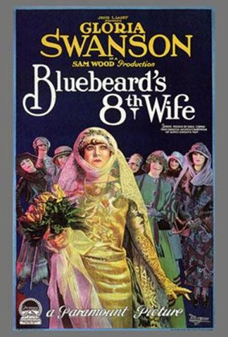 Bluebeard's Eighth Wife Movie Poster Print