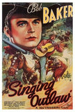 The Singing Outlaw Movie Poster Print