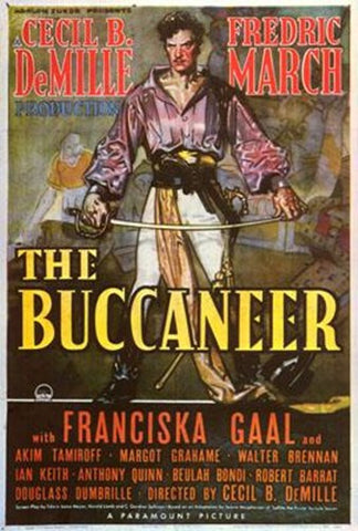 The Buccaneer Movie Poster Print