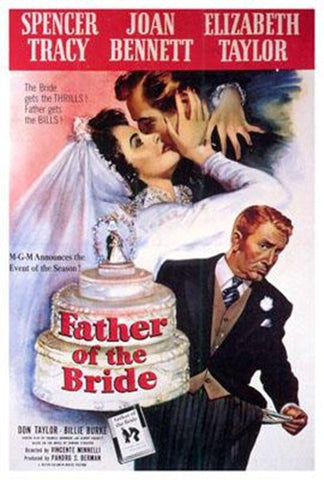 Father Of The Bride Movie Poster Print