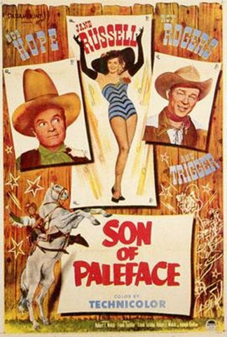Son Of Paleface Movie Poster Print