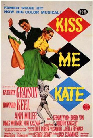 Kiss Me Kate Movie Poster Print