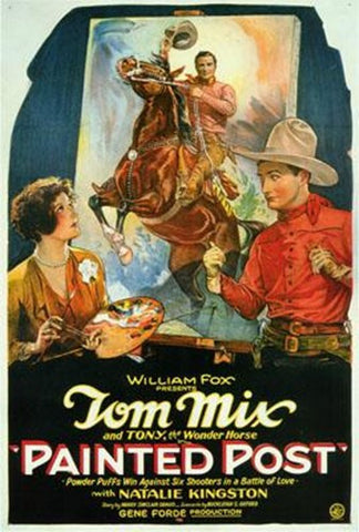 Painted Post Movie Poster Print