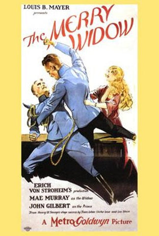 Merry Widow Movie Poster Print