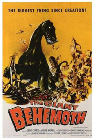 The Giant Behemoth Movie Poster Print