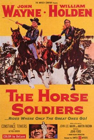 The Horse Soldiers Movie Poster Print