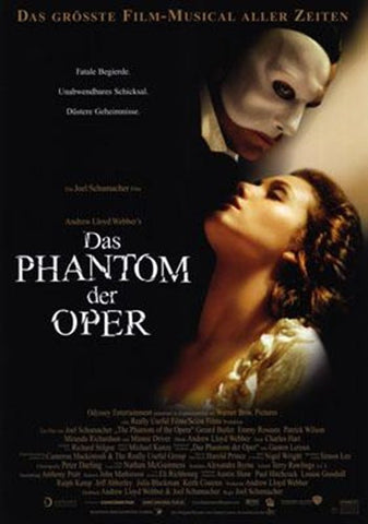 The Phantom Of The Opera Movie Poster Print