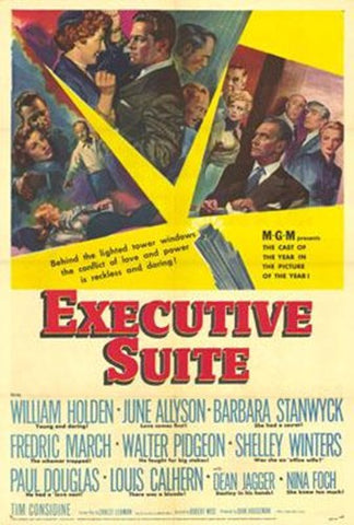 Executive Suite Movie Poster Print