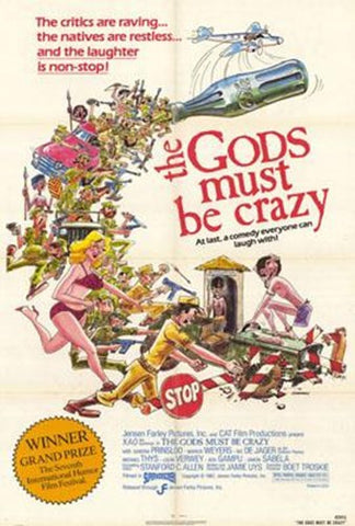 The Gods Must Be Crazy Movie Poster Print
