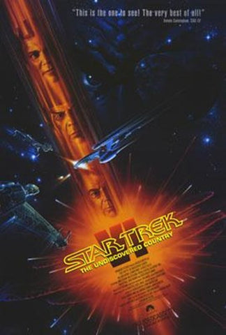 Star Trek 6: The Undiscovered Country Movie Poster Print
