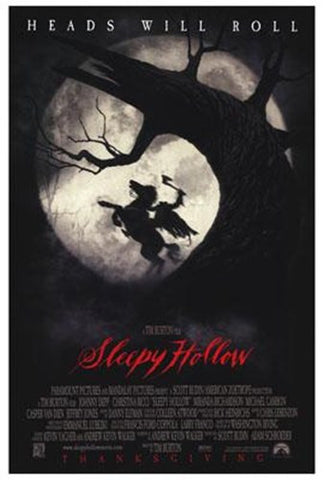 Sleepy Hollow Movie Poster Print