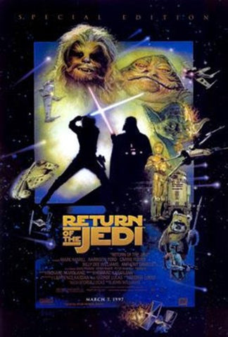The Return Of The Jedi Special Edition Movie Poster Print