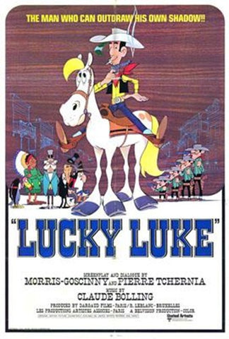 Lucky Luke Movie Poster Print
