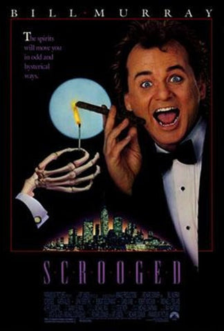 Scrooged Movie Poster Print