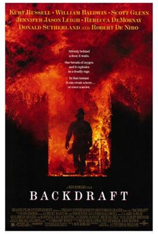Backdraft Movie Poster Print