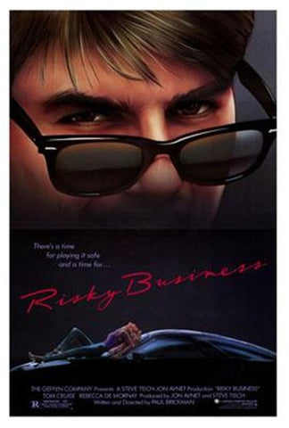 Risky Business Movie Poster Print