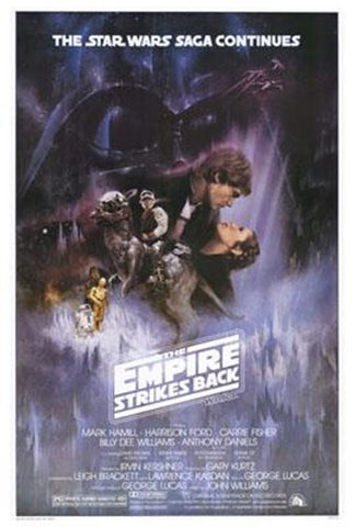 The Empire Strikes Back Movie Poster Print