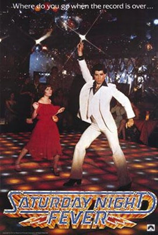 Saturday Night Fever Movie Poster Print