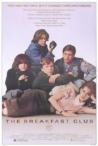 The Breakfast Club Movie Poster Print