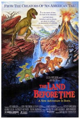 The Land Before Time Movie Poster Print