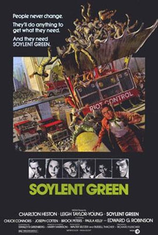 Soylent Green Movie Poster Print