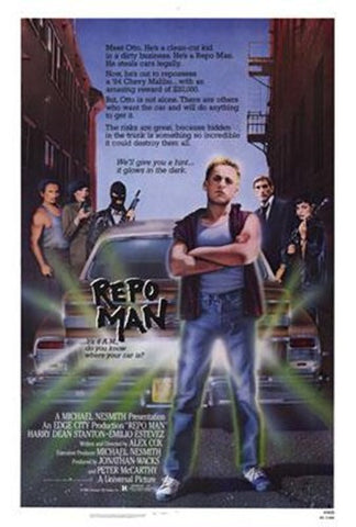 Repo Man Movie Poster Print