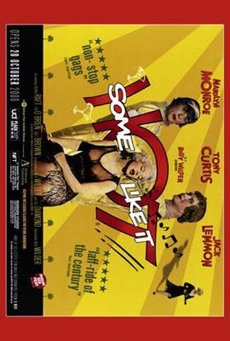 Some Like It Hot Movie Poster Print
