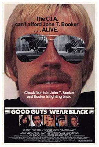 Good Guys Wear Black Movie Poster Print